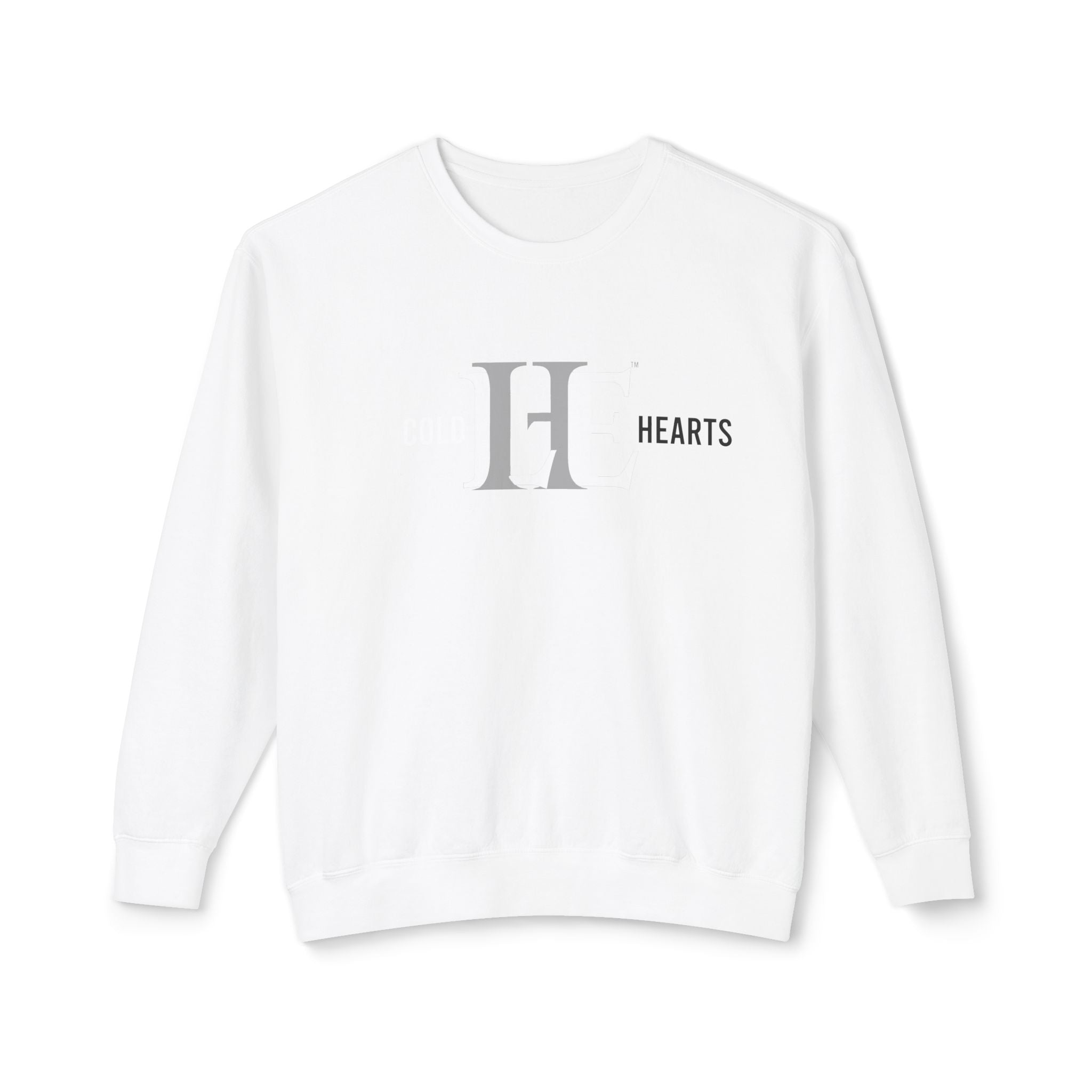 Women's ColdHearts Color Match Lightweight Crewneck Sweatshirt, Cozy Apparel, Gift for Her, Valentine's Day, Casual Style