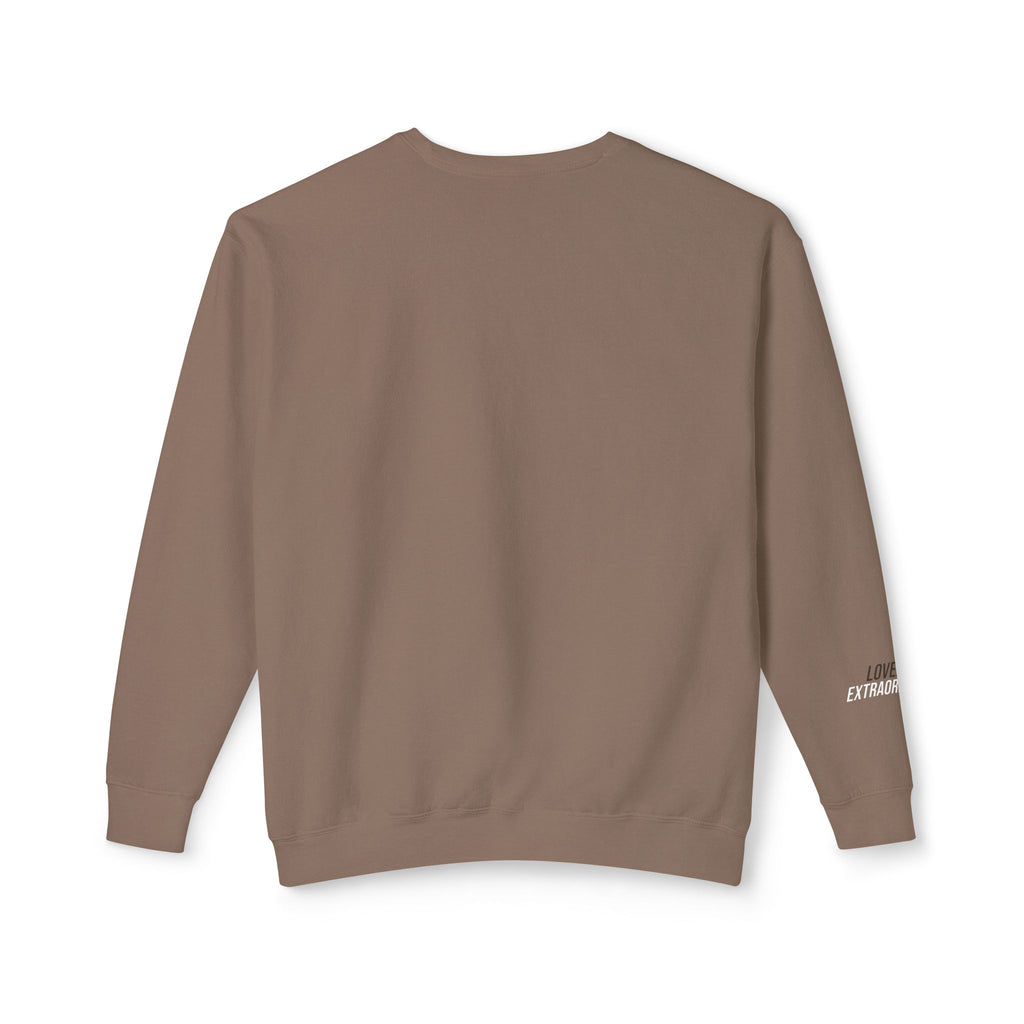 Women's ColdHearts Color Match Lightweight Crewneck Sweatshirt, Cozy Apparel, Gift for Her, Valentine's Day, Casual Style